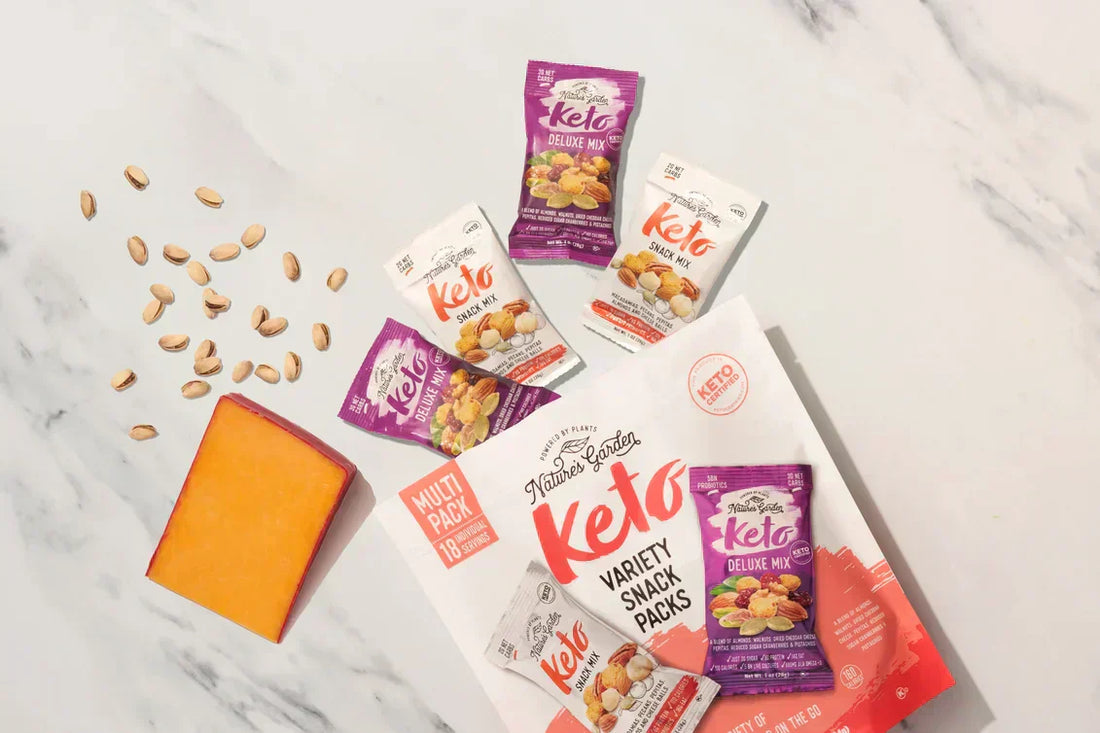 Try Keto Variety Snack Packs - Keto Snack Mix and Keto Deluxe Mix 2 in 1