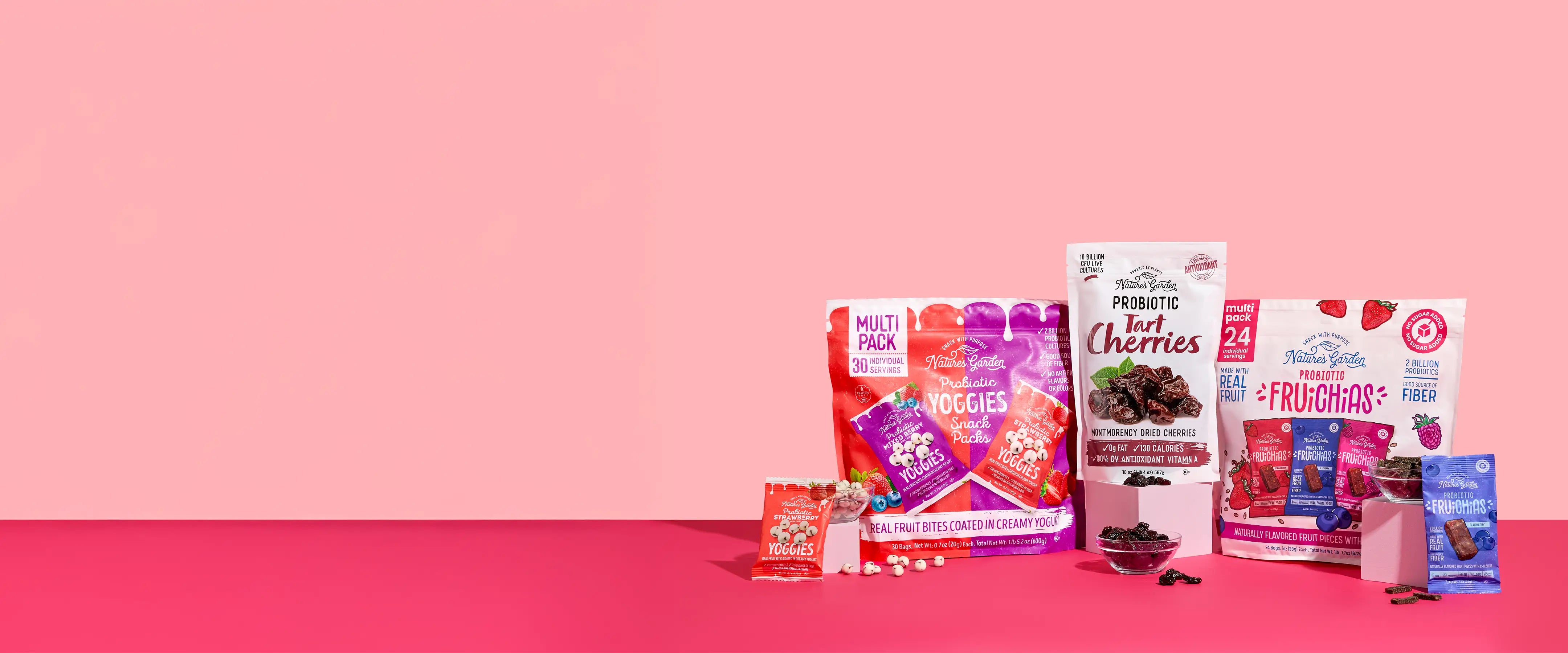 Probiotic Fruit Snacks Made with Real Fruit & Flavor – Nature's Garden