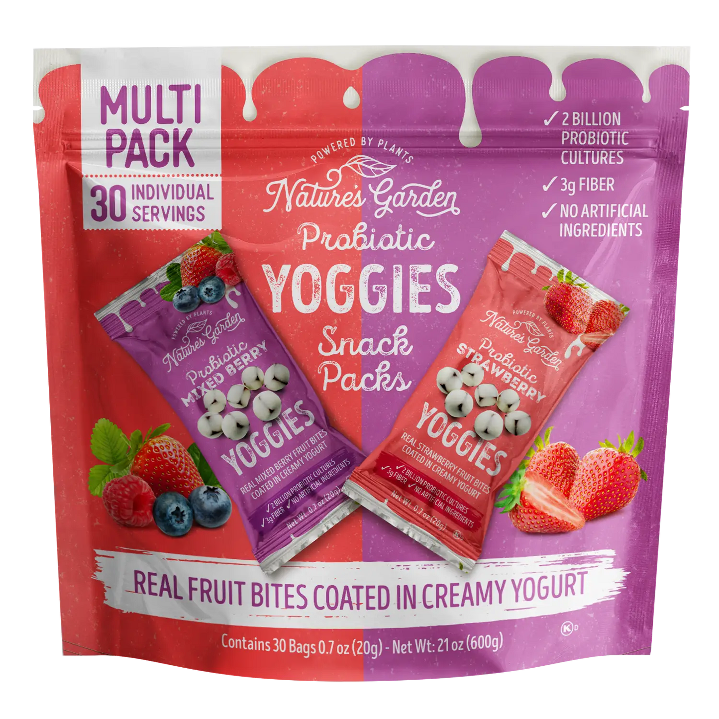 Probiotic Yoggies Snack Pack