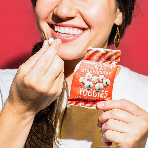 Probiotic Strawberry Yoggies