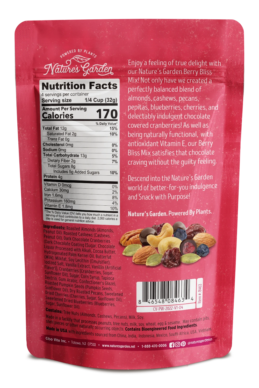 Nature's Garden Berry Bliss Mix