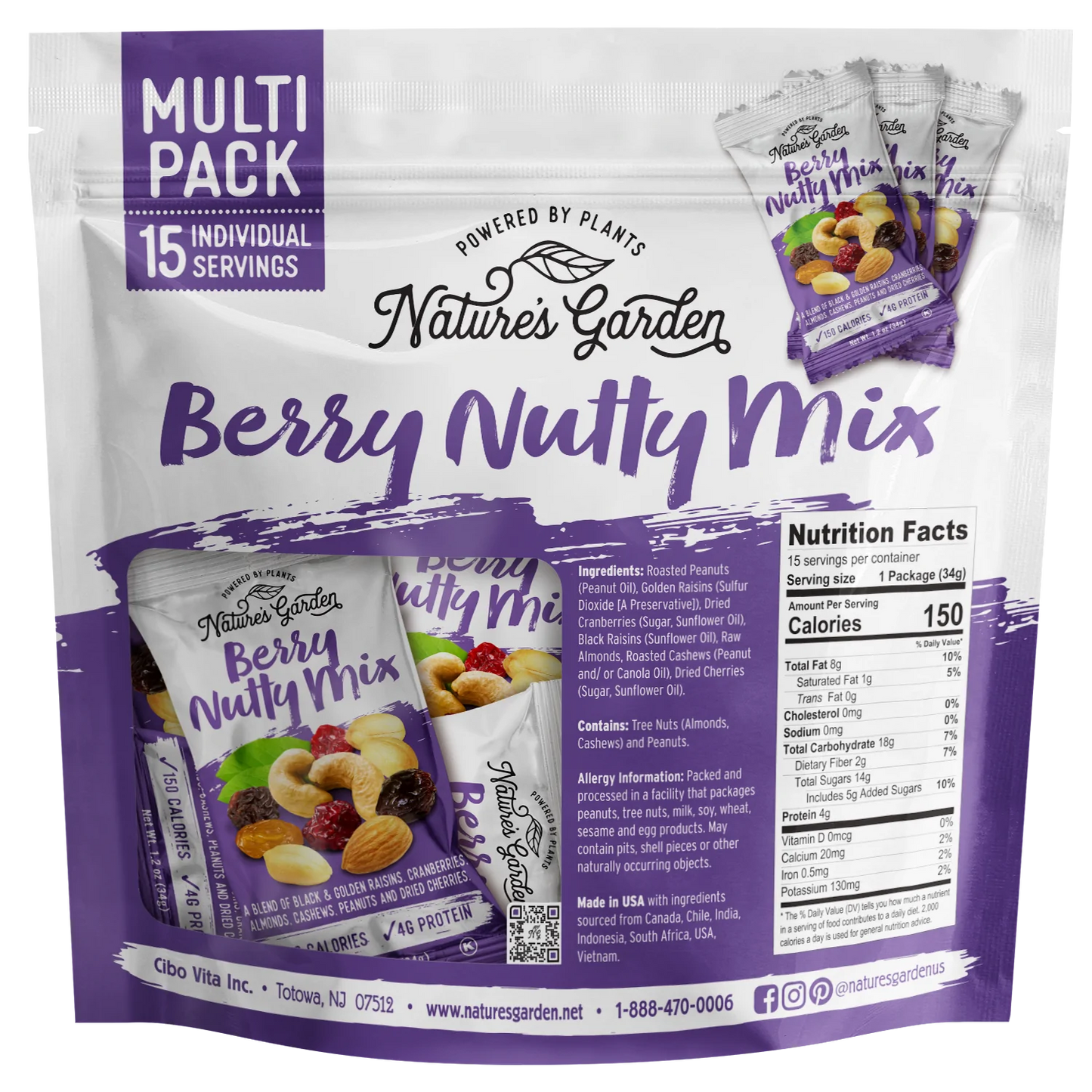 Nature's Garden Berry Nutty Mix