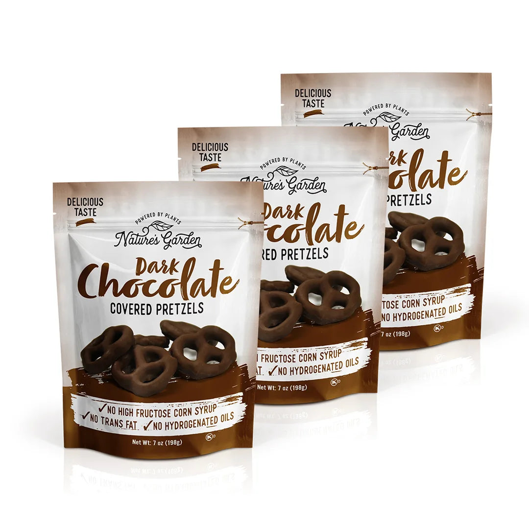 Nature's Garden Dark Chocolate Covered Pretzels