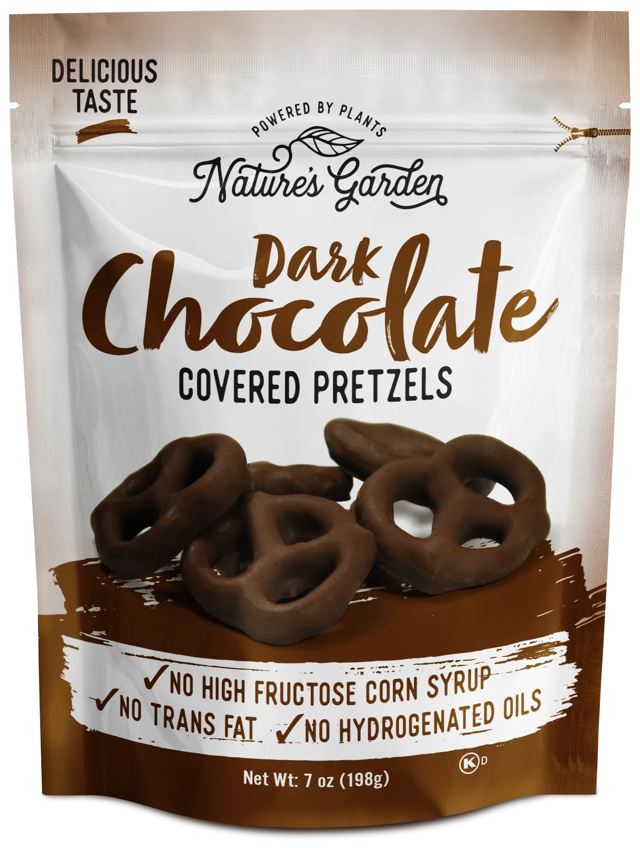 Nature s Garden Dark Chocolate Covered Pretzels No Trans Fat