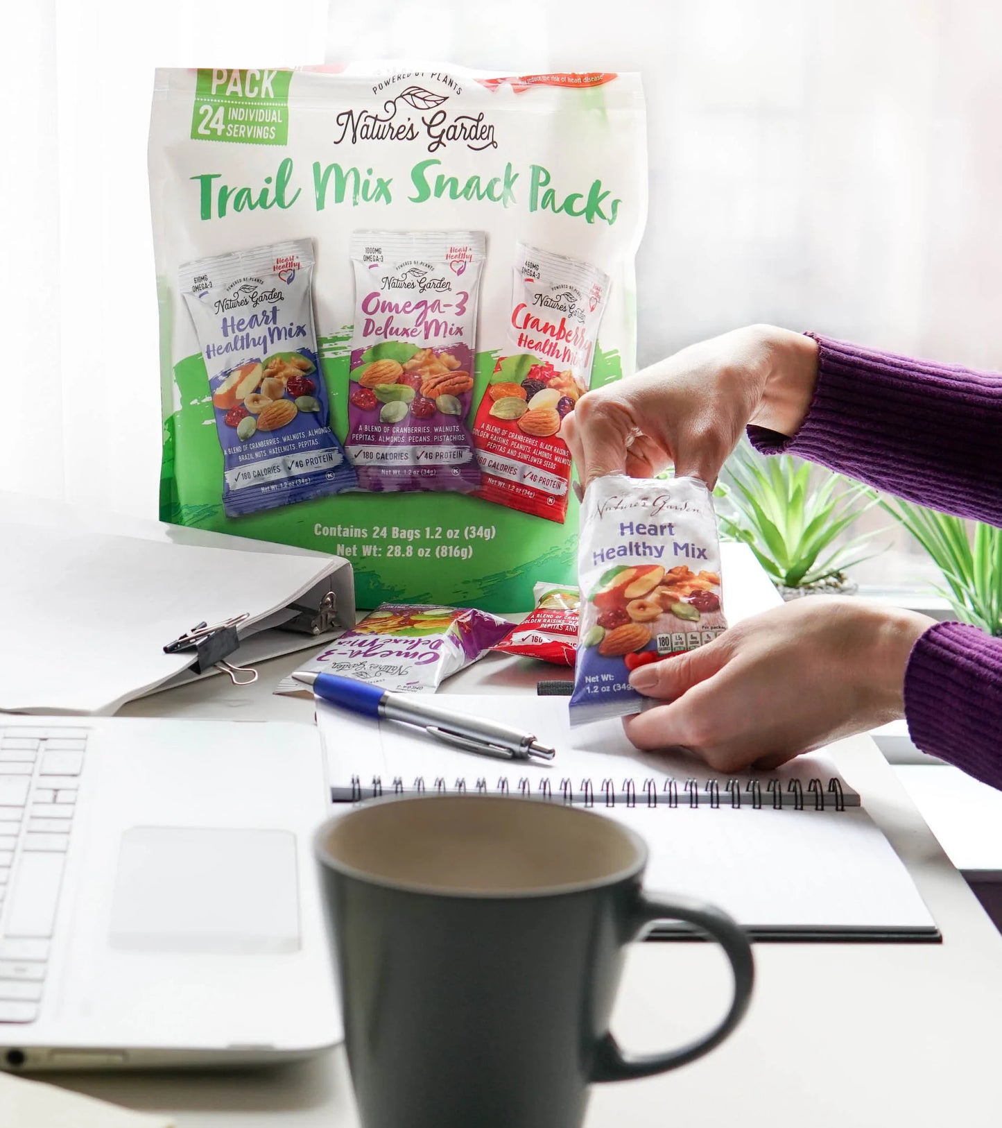 Nature's Garden Healthy Trail Mix Snack Pack