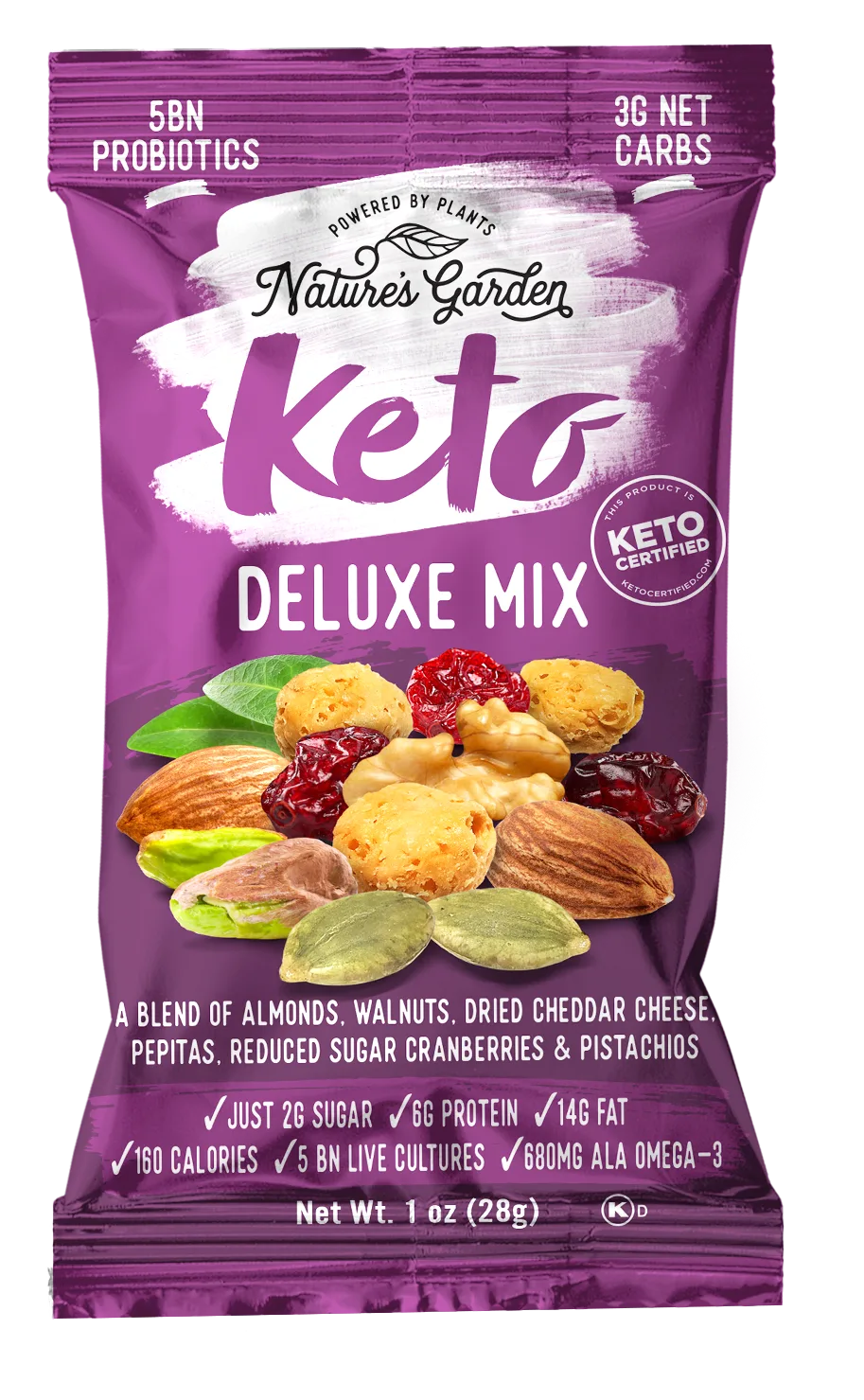 Nature's Garden Keto On The Go Snack Packs