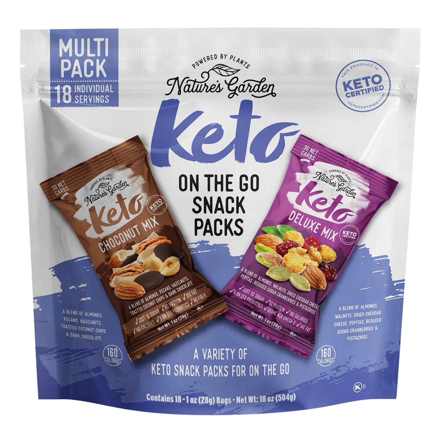 Keto On The Go Snack Packs