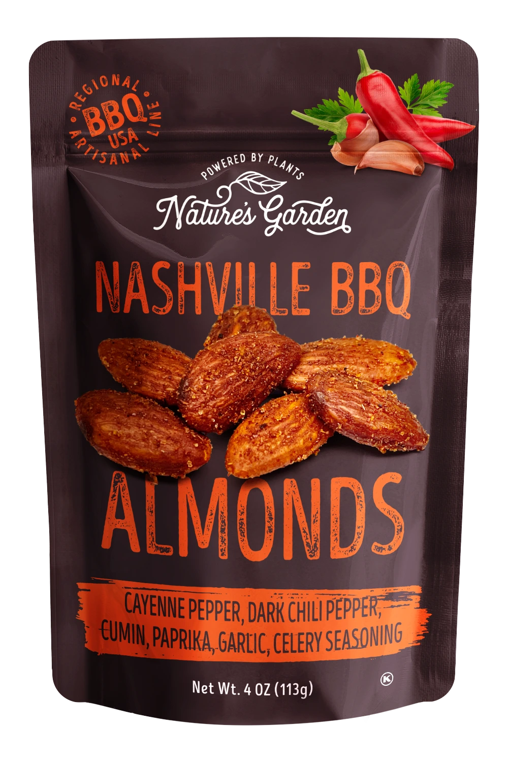 Nature's Garden Nashville BBQ Almonds