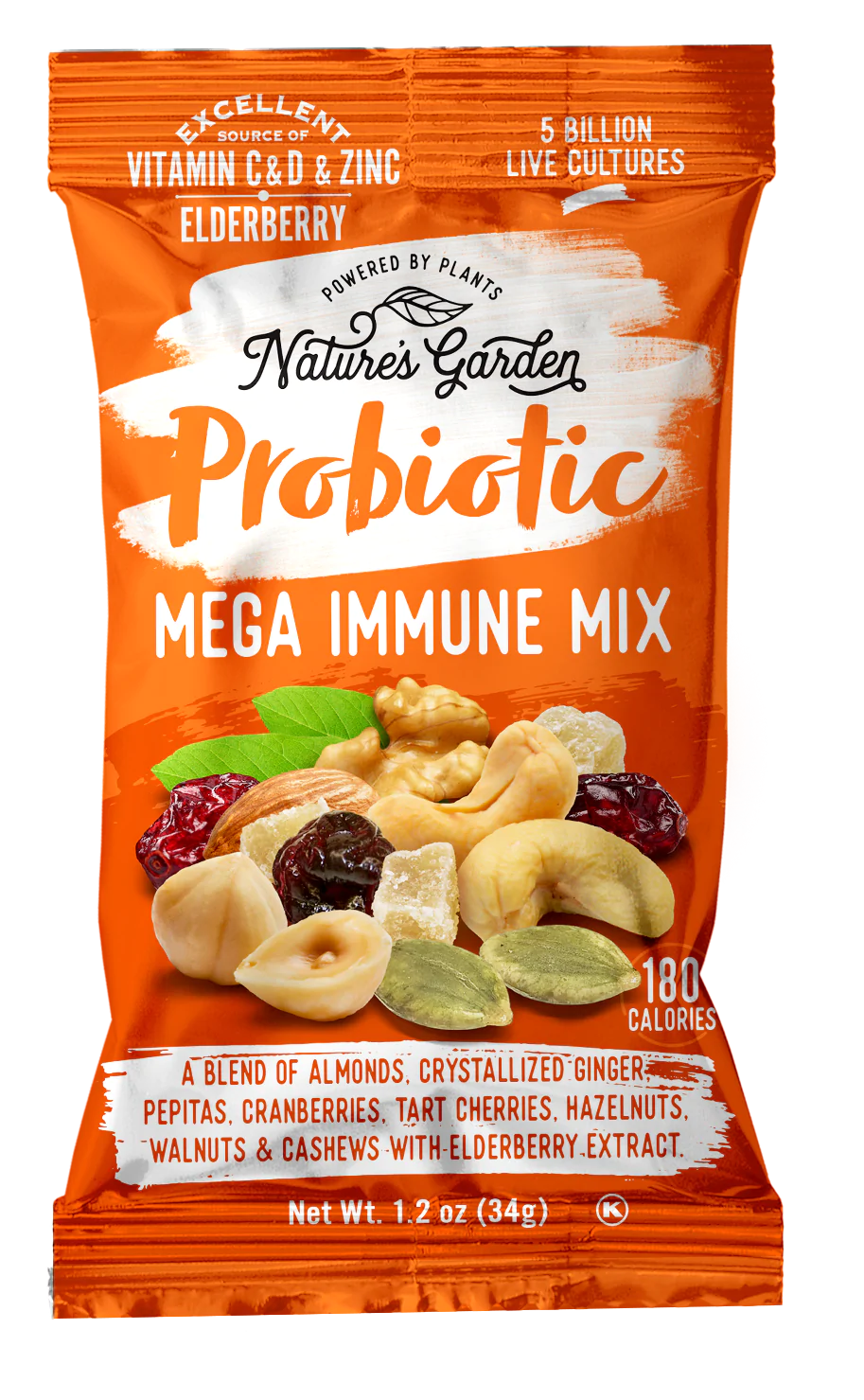 Nature's Garden Probiotic Immune Snack Pack