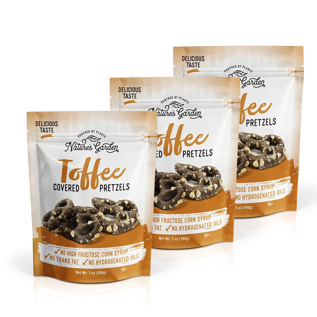 Nature's Garden Toffee Covered Pretzels