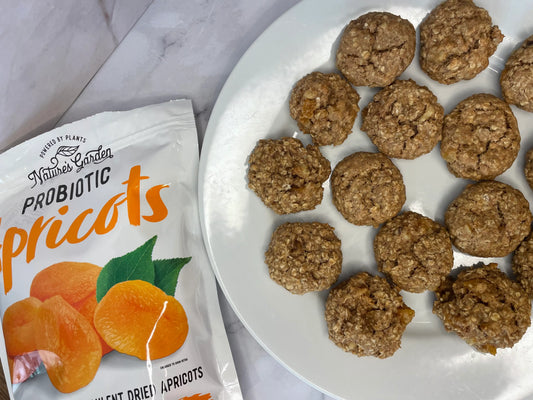 Healthy Apricot Walnut Cookies