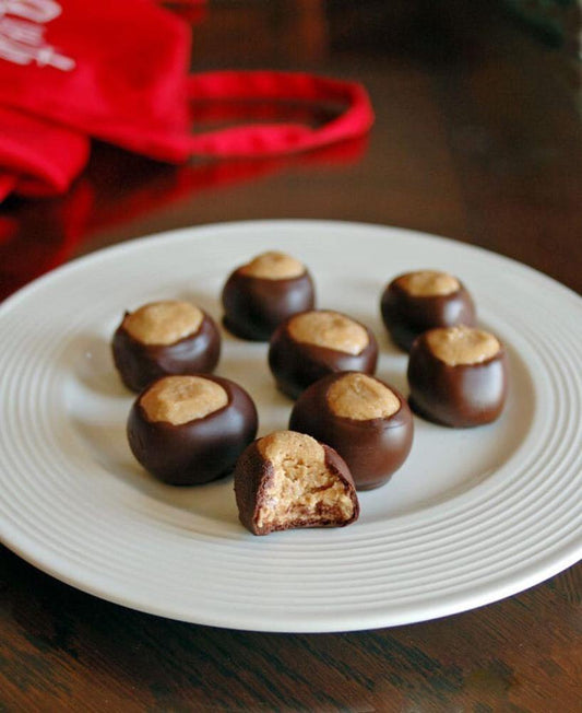 Healthy Christmas Buckeye Recipe - Nature's Garden