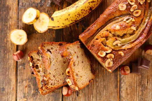 Banana Bread with Nature's Garden Roasted Hazelnuts: A Tasty Treat