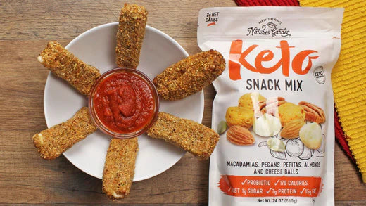 Keto Mozzarella Sticks (Low Carb, Gluten Free)