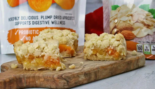 Nature's Garden Apricot Almond Shortbread Bars Recipe