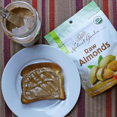 Organic and Yummy Cinnamon Almond Butter from Nature's Garden