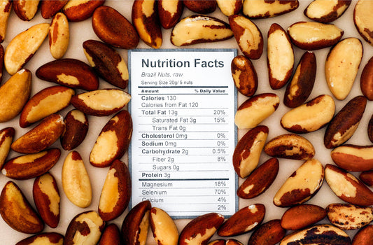 Brazil nuts are high in magnesium and potassium but do brazil nuts contains carbs? 