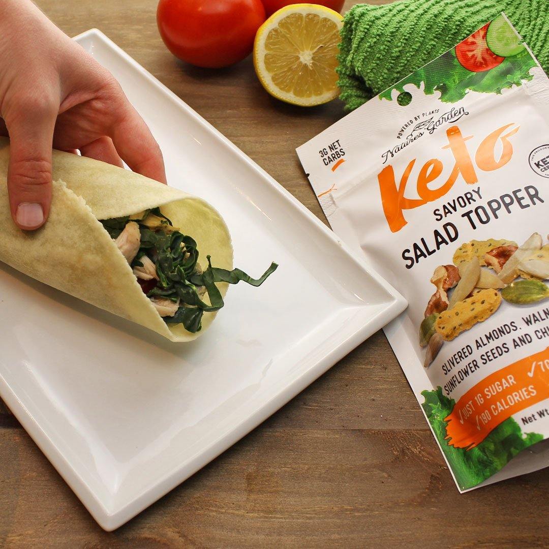 Low Carb Keto Roll Up to Love Leftover Thanksgiving Turkey - Nature's Garden
