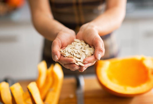 Pumpkin seeds benefits are countless. It contains calcium, protein, and vitamin-D. Let's look at pumpkin seeds' nutrition 