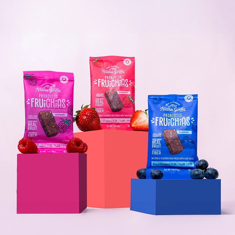 Fruichias | Real Fruit, Chia Seeds & Billions of Probiotics Fruichias | Real Fruit, Chia Seeds & Billions of Probiotics