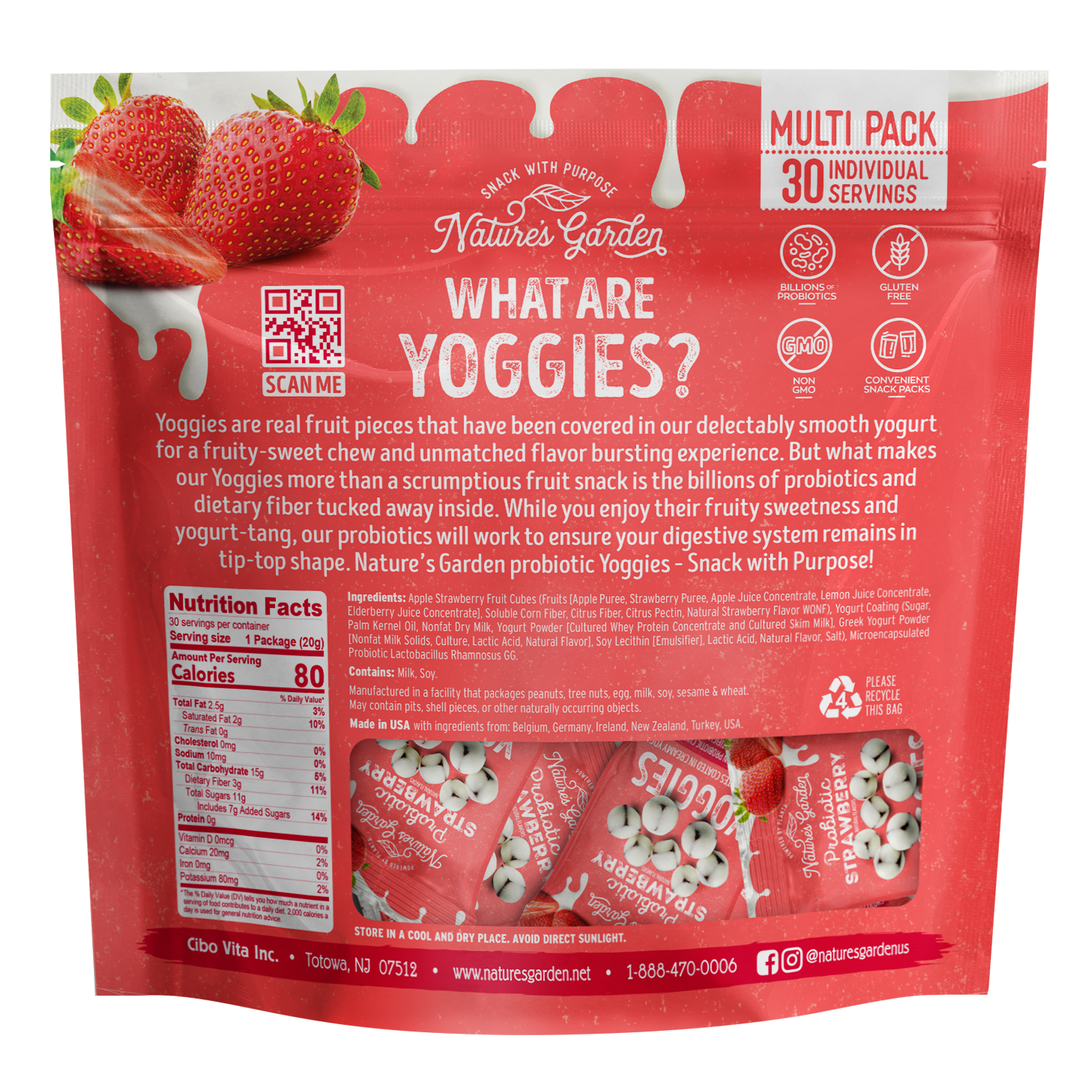 Real-Fruit Yogurt-Covered Fruit Snacks