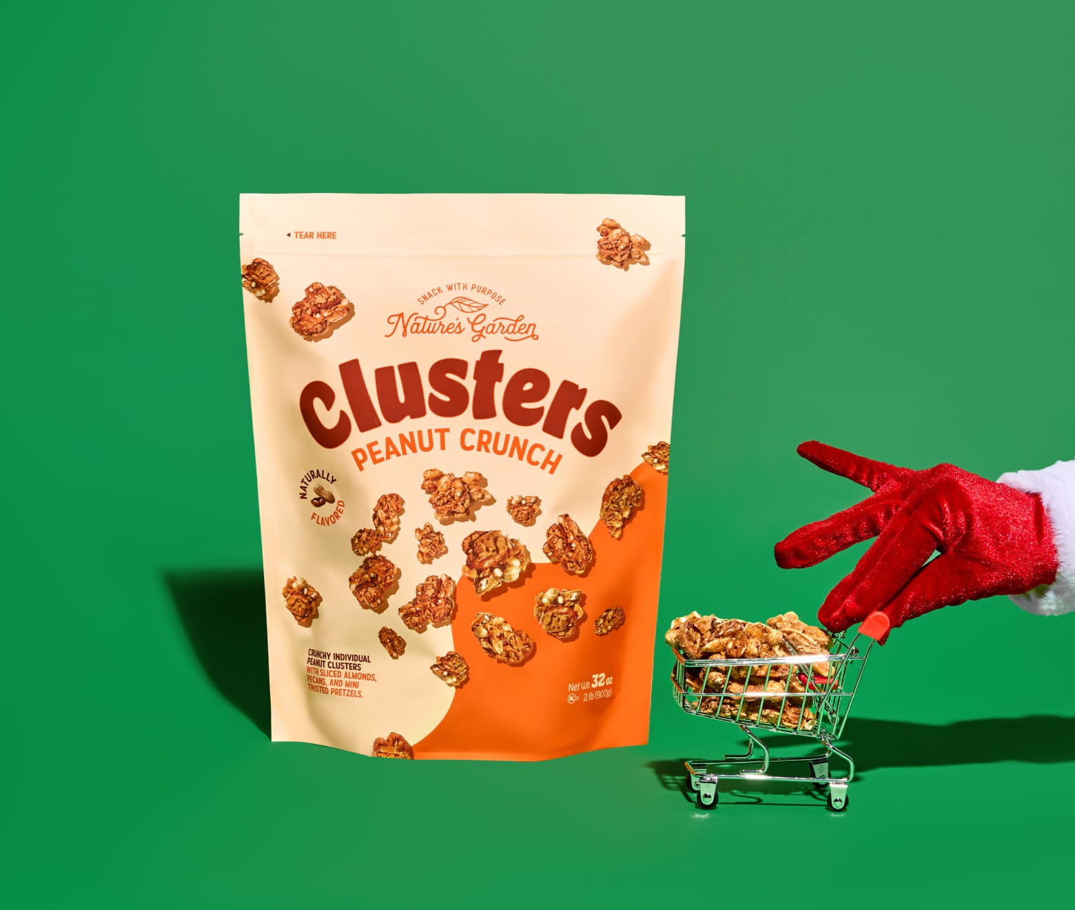 MOVE OVER GRANOLA. CLUSTERS HAVE ARRIVED.