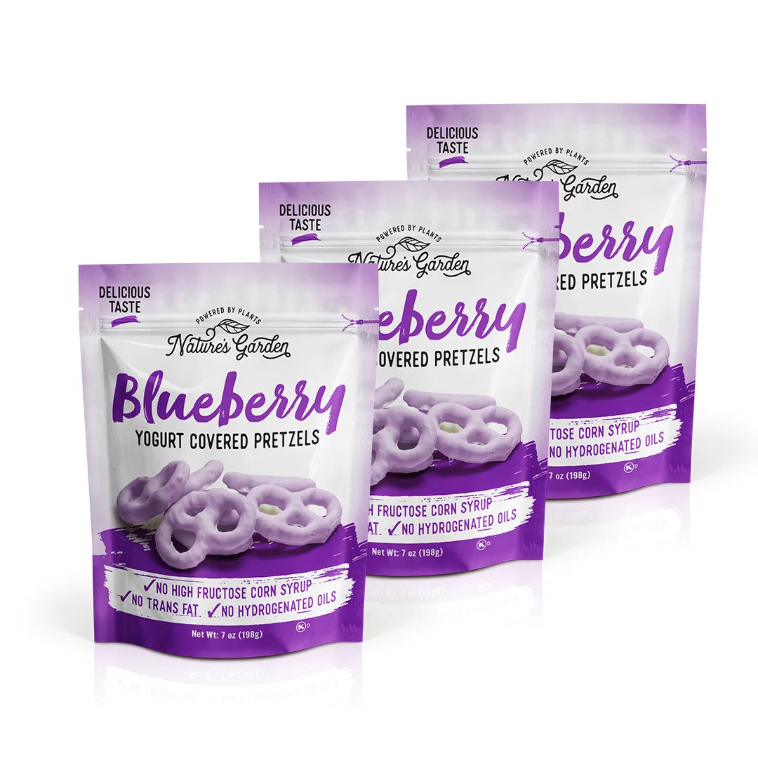 Nature's Garden Blueberry Yogurt Covered Pretzels