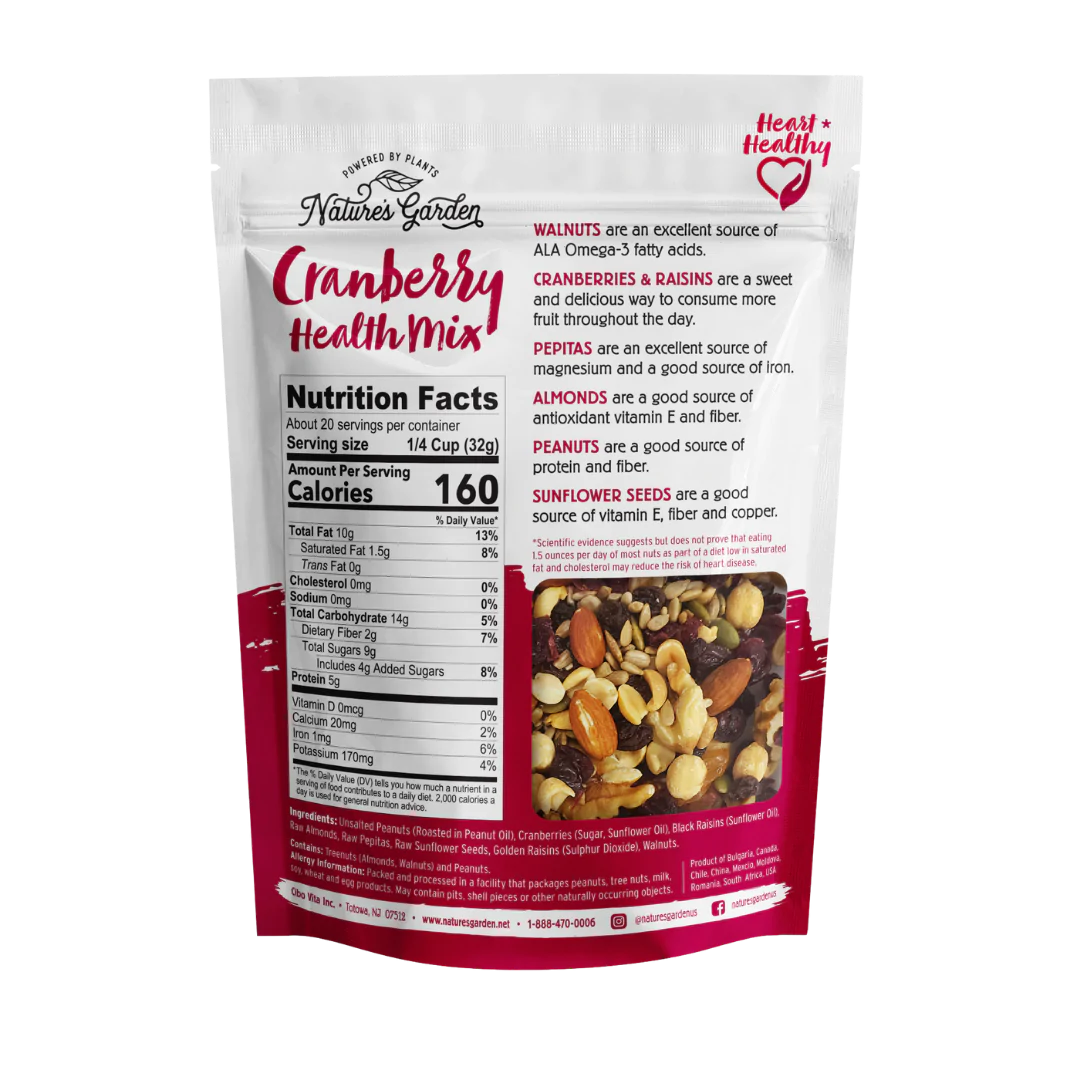 Nature's Garden Cranberry Health Mix