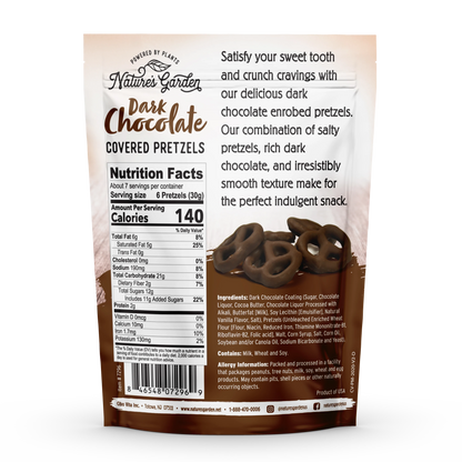 Nature's Garden Dark Chocolate Covered Pretzels