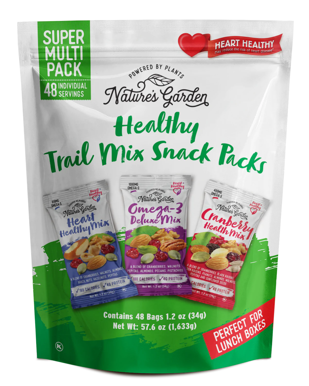 Nature's Garden Healthy Trail Mix Snack Pack