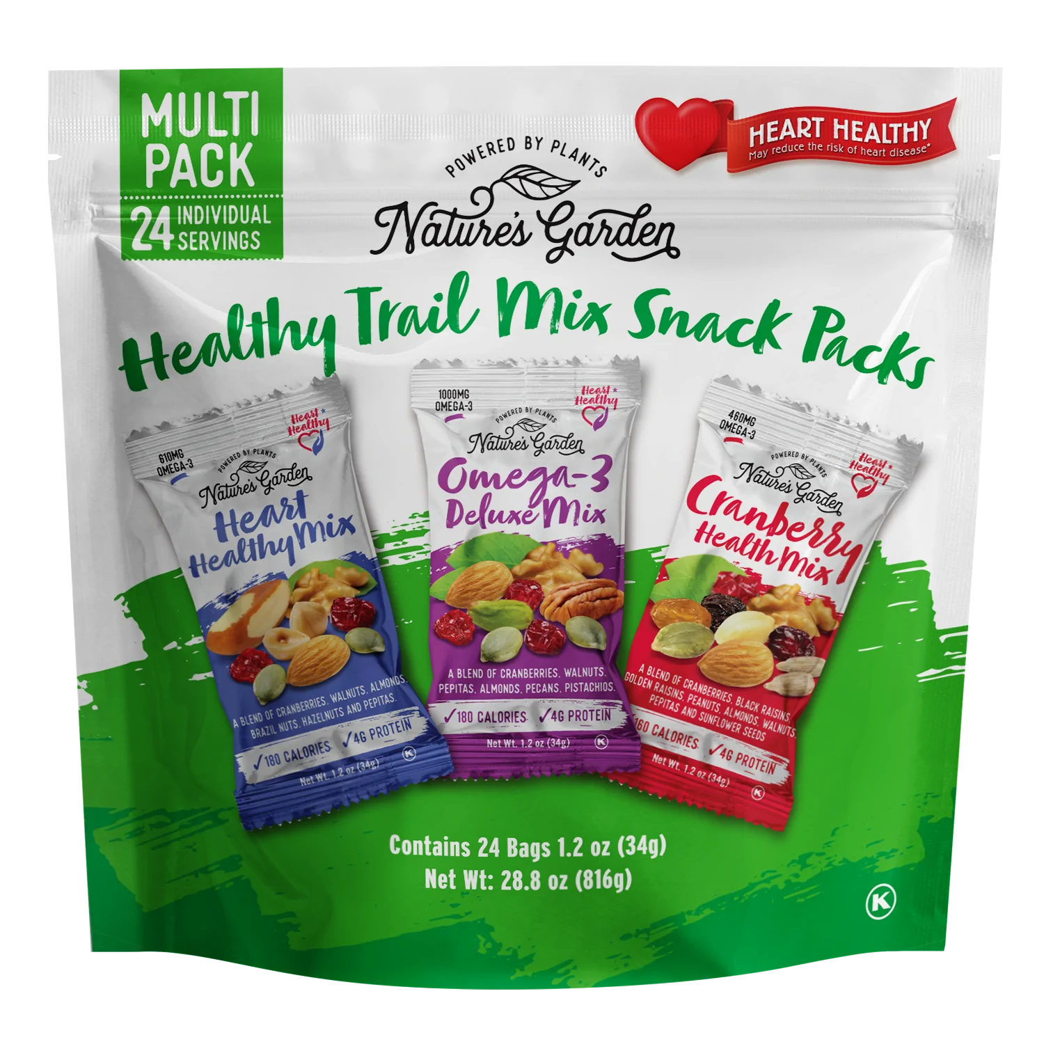 Trail Mix Snack Packs for Lunch – Nature's Garden