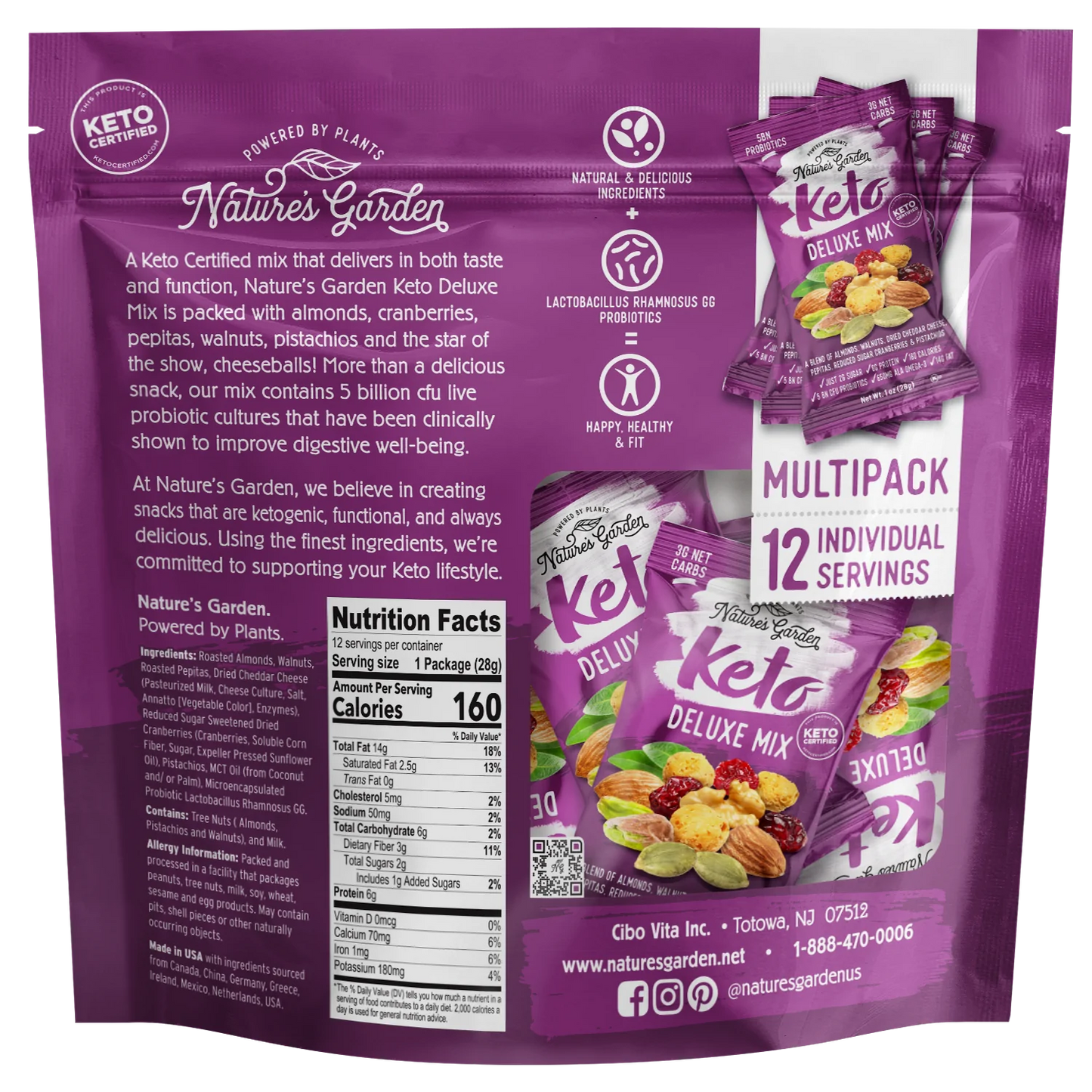 Nature's Garden Keto Deluxe Mix