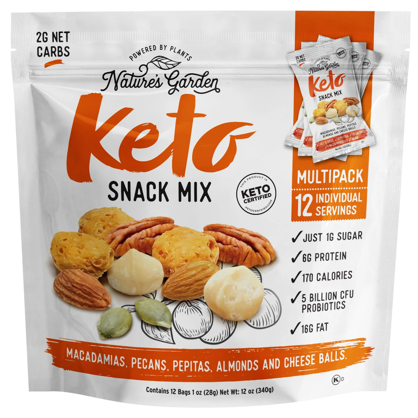 Nature's Garden Keto Snack Mix