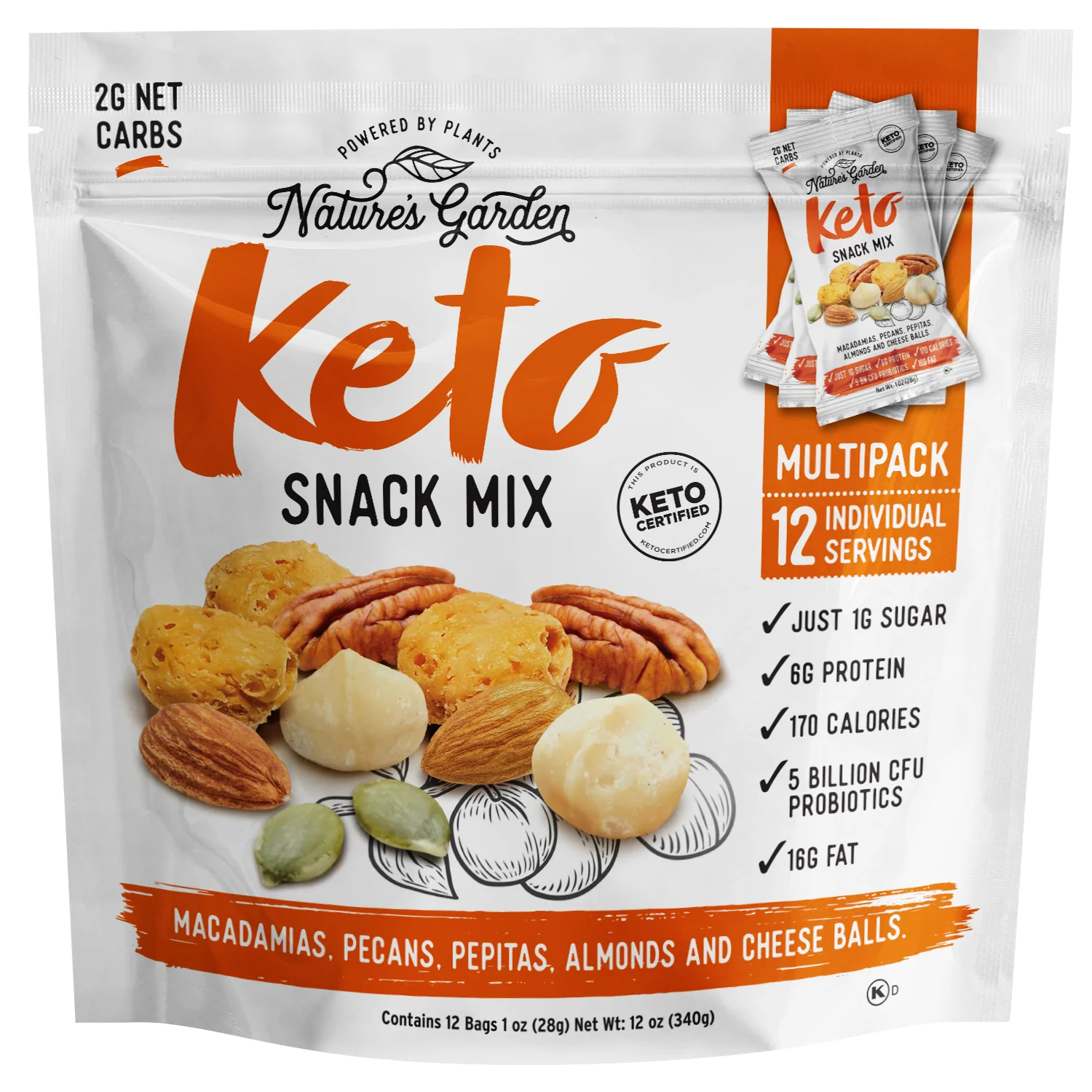 Nature's Garden Keto Snack Mix