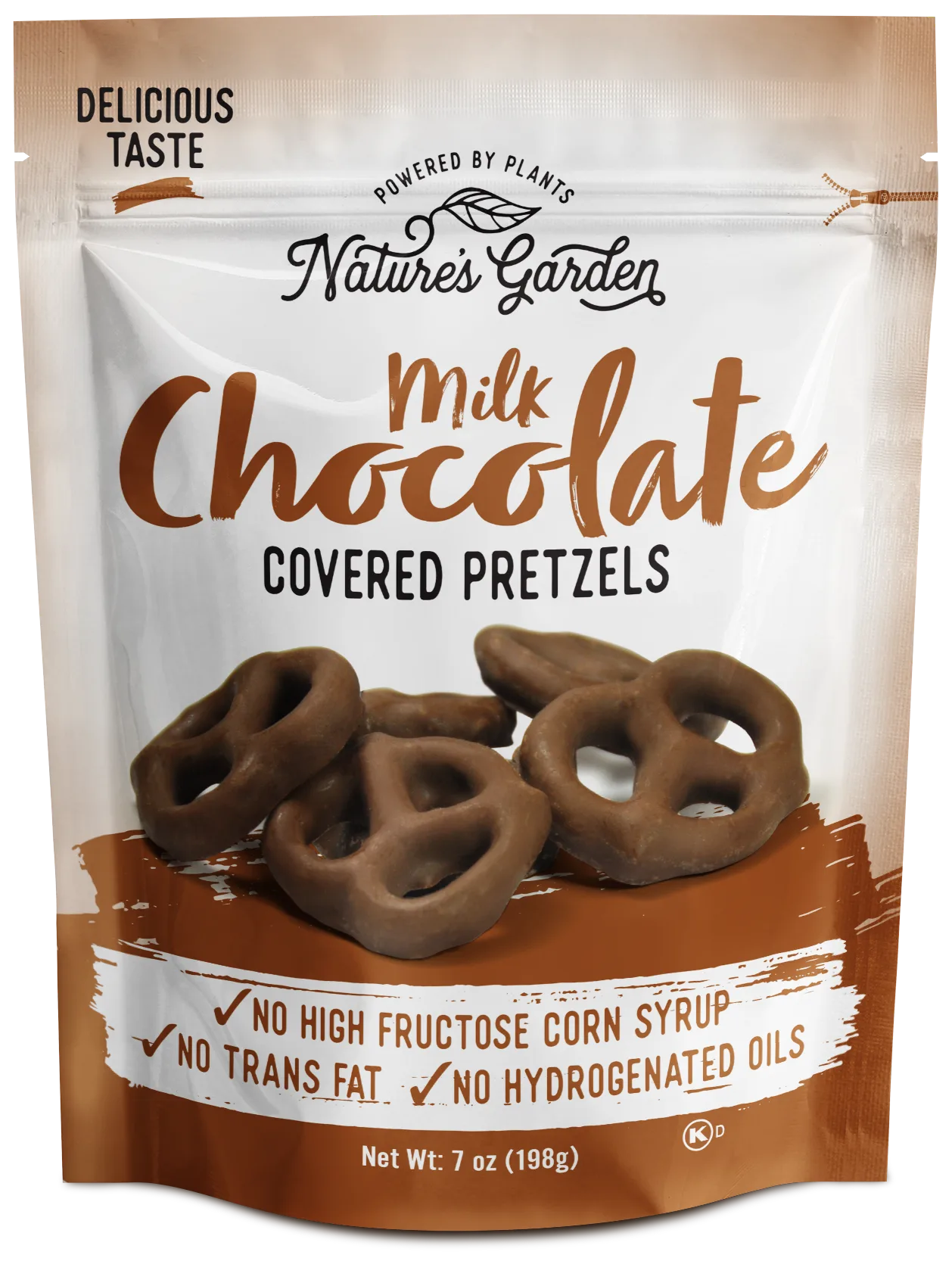 Nature's Garden Milk Chocolate Covered Pretzels