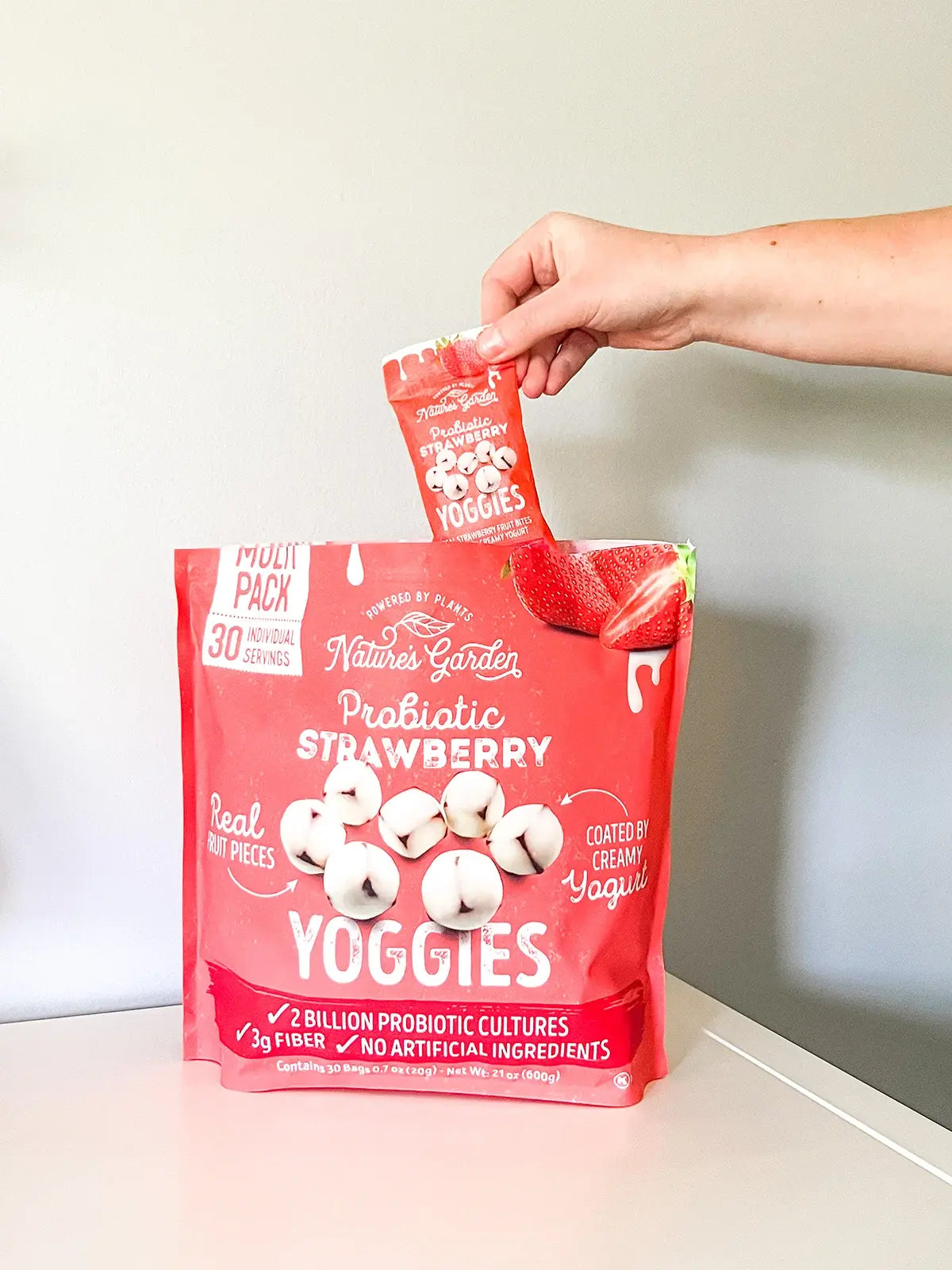 Probiotic Strawberry Yoggies Probiotic Strawberry Yoggies