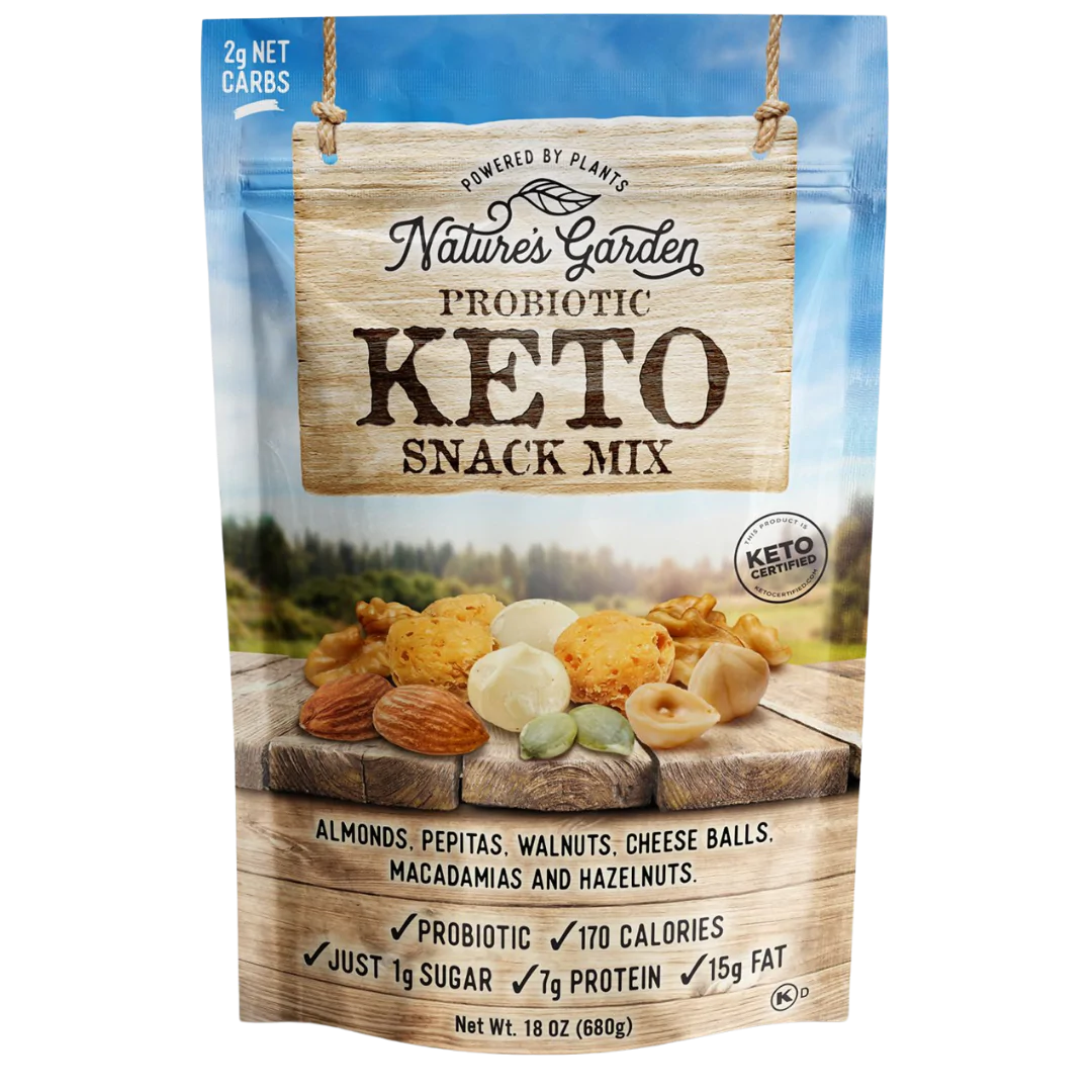 Nature's Garden Probiotic Keto Snack Mix