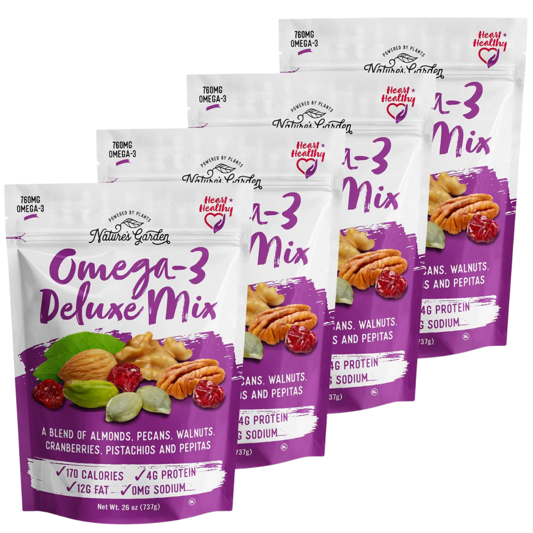 Nature's Garden Omega-3 Deluxe Mix - Pack of 4