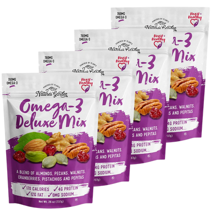 Nature's Garden Omega-3 Deluxe Mix - Pack of 4