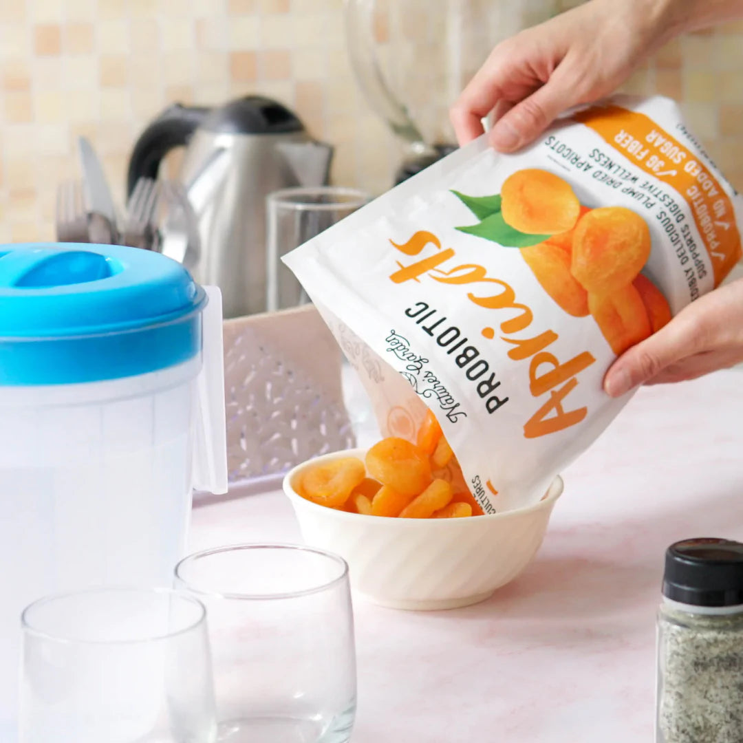 Probiotic Apricots: Antioxidant Rich & Fiber Packed Snack