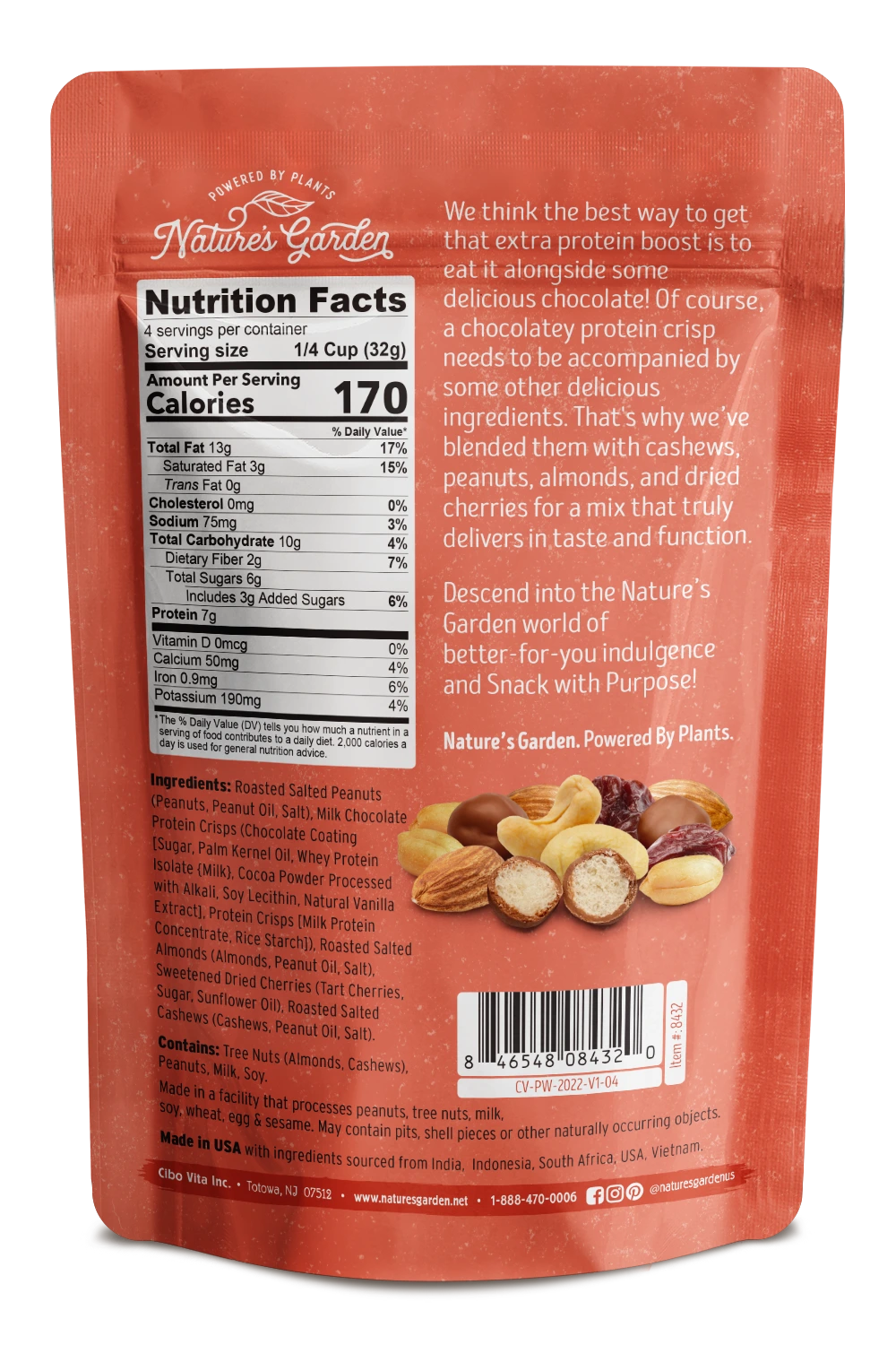 Protein Crunch Mix – Nature's Garden