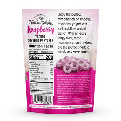 Nature's Garden Raspberry Yogurt Covered Pretzels