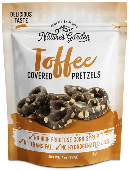 Nature's Garden Toffee Covered Pretzels