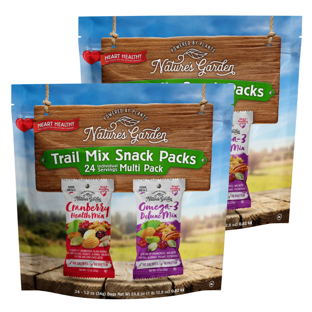 Nature's Garden Trail Mix Snack Pack - 2 Pack