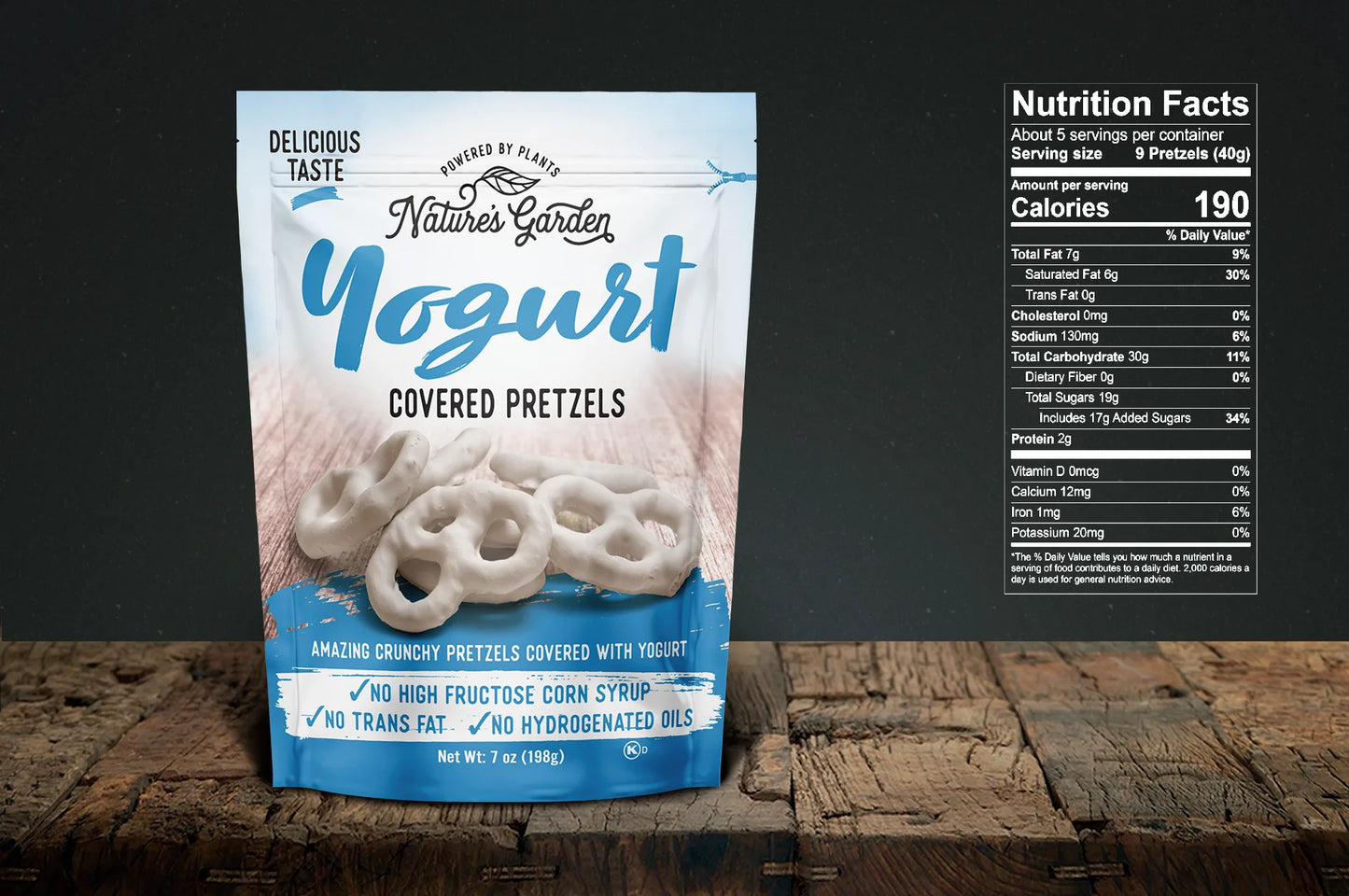 Nature's Garden Yogurt Covered Pretzels